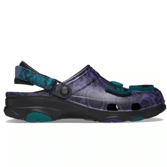 Crocs x Disney W 8 / M 6 Haunted Mansion Wallpaper clogs NWT - Picture 3 of 10